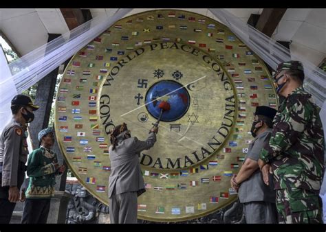 Perayaan Gong Perdamaian Dunia Antara Foto