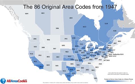 Area Code Map