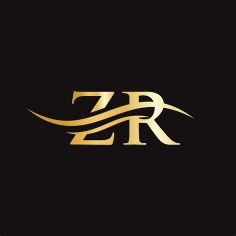 Premium Vector Zr Letter Logo Initial Zr Letter Business Logo Design
