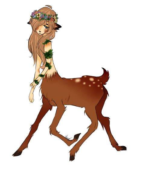 Deer Centaur Girl By Linamasuka On Deviantart
