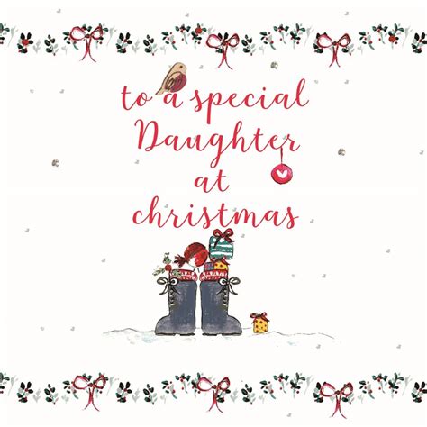 Cards Daughter Christmas Card Laura Sherratt Designs Ltd
