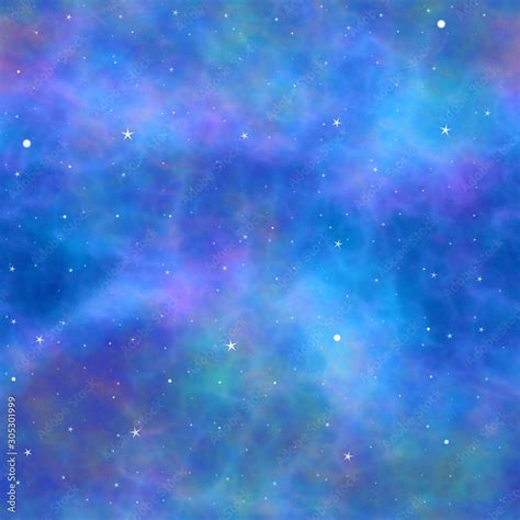 Galaxy Stars Glowing In Deep Space Abstract Space Background Light