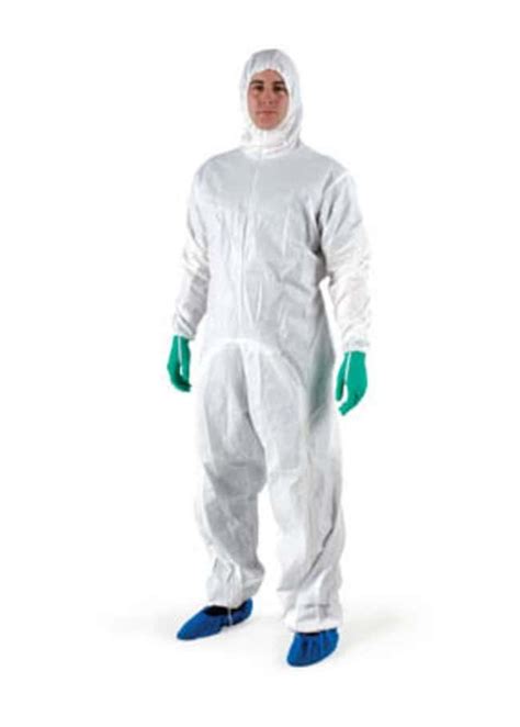 Ansell Bioclean D Sterile Drop Down Cleanroom Coveralls With Hood Size