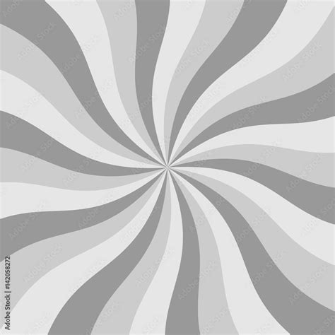 Sunburst Silver Gray And White Vector Background Abstract Grey Swirl