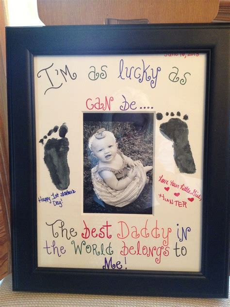 When it comes to father's day, there are plenty of traditional options for that special guy—a thoughtful book or customized beer glasses paired with a. Pin by Heather Peters Gard on Cute | Fathers day crafts ...