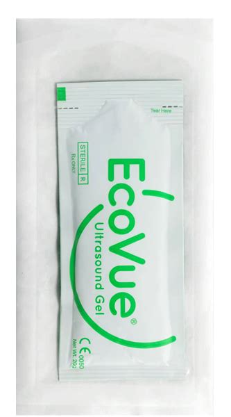 Ecovue® 280 Ultrasound Gel 20g Sterile Packet With Safewrap® At