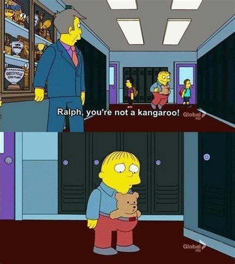 When He Dared To Dream Simpsons Funny Funny Pictures Ralph Wiggum