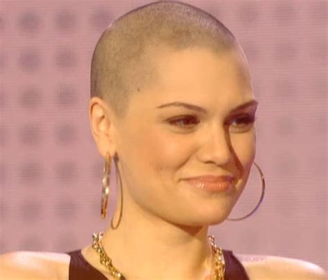 Jessie J Shaves Her Head For Comic Relief Red Nose Day Pictures Tv