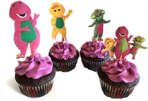 Barney And Friends Rd Edible Image Cake Topper Personalized Birthday
