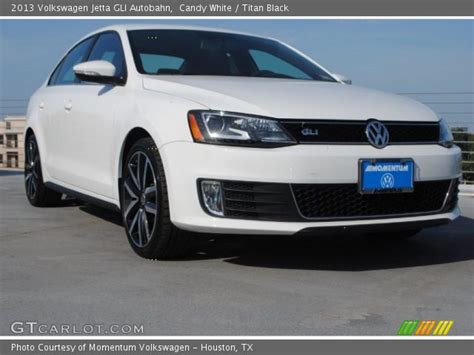 Candy White 2013 Volkswagen Jetta Gli Autobahn Titan Black Interior