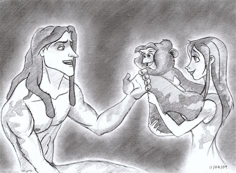 Tarzan And Jane Walt Disney S Tarzan Fan Art 34592575 Fanpop