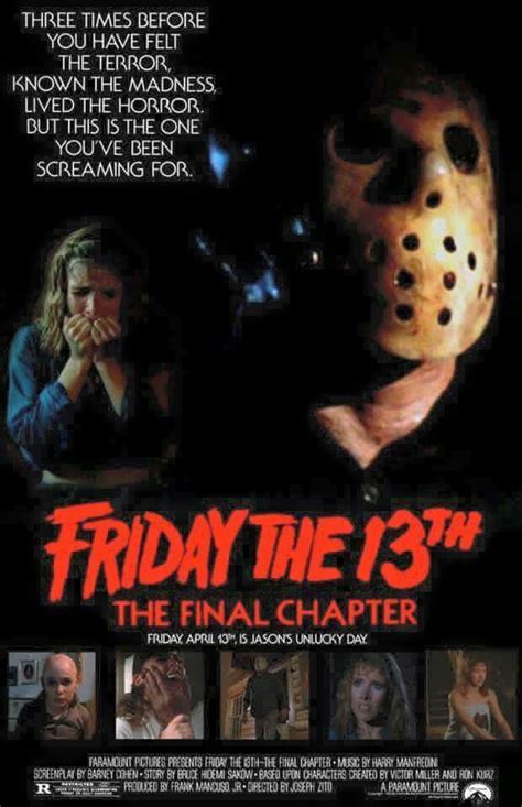 Friday The 13th Part 4the Not So Final Chapter Friday The 13th
