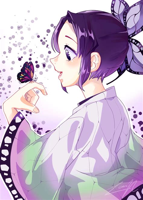 Shinobu Kochou Fanart Kimetsunoyaiba