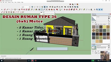 Ada saja ragam pertanyaannya bagaimana cara mengoptimalkannya. Desain Rumah TYPE 36 (6x6 Meter) || Cocok banget untuk ...