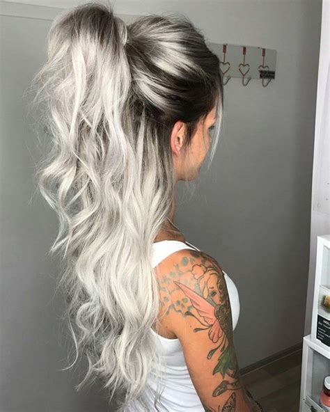 Maybe you would like to learn more about one of these? silver hair with blonde ombre - Google Search | Hair ...