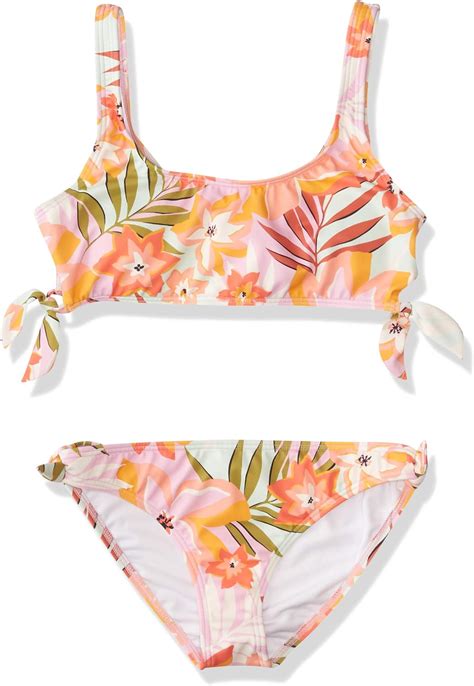 Billabong Billabong Girls Dreamy Daze Tank Two Piece Swim Set Multi 5 Bikinis Amazon De