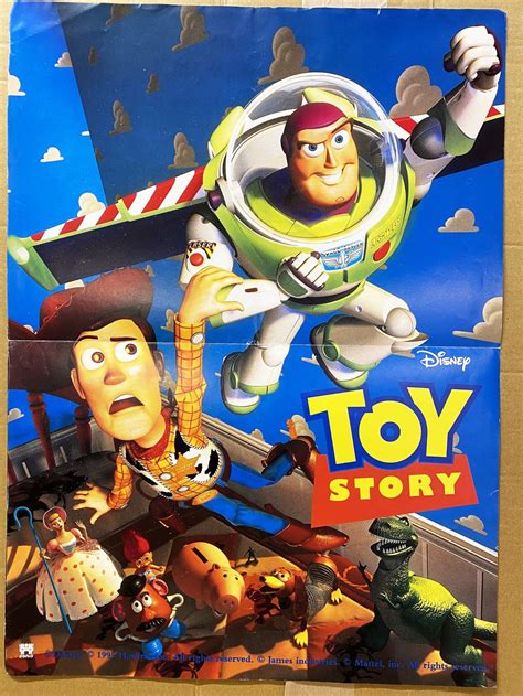 Toy Story Movie Poster 40x60cm Buena Vista Pictures 1995