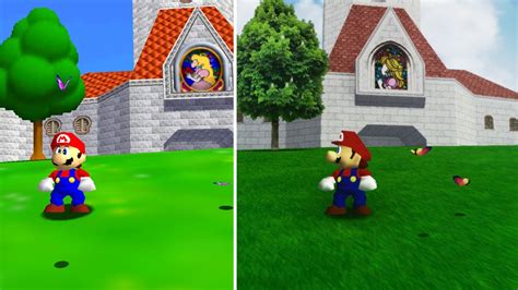 Realistic Super Mario 64 Realistic Texture Pack Youtube