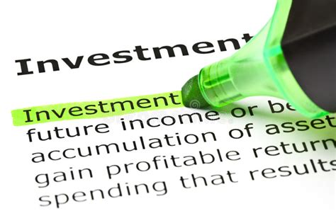 At a very high level, the activities of an investment bank can be summarized as follows: Definition Of Return On Investment ROI Stock Image - Image ...