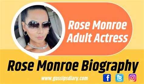 Rose Monroe Biography Gossips Diary