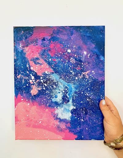 Galaxy Painting Art Project Amy Bailey Art