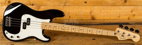 Fender Player P Bass Maple Neck Black Peach Guitars