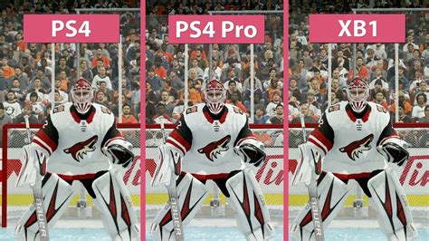 We did not find results for: NHL 18 - PS4 vs. PS4 Pro 4K vs. Xbox One Graphics Comparison - YouTube