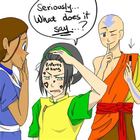 Even Tho It S Not Canon I Think Taang Is Cute P Avatar The Last Airbender Funny The Last