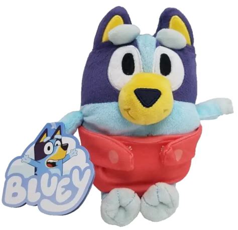 Baby Bluey Plush In Diaper Young Kids 8in Action Figure Australian