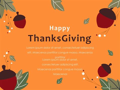 Thanksgiving Powerpoint Templates
