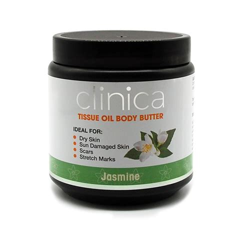 Clinica Tissue Oil Body Butter Jasmine 500g Clinica Pharmaceuticals