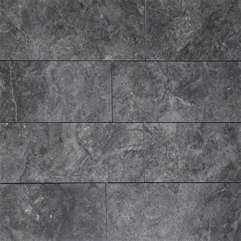 Stacked stone backsplash ideas for every kitchen. 4 x 12 Tile Dark Grey Marble Polished in 2019 | Marble ...