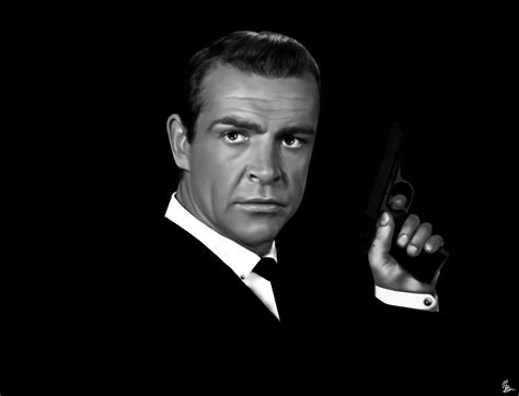 Sean connery carried it off with icily disdainful style, perhaps at the baccarat table, in full evening dress with a cigarette hanging from his lips. Download Sean Connery James Bond Wallpaper Gallery