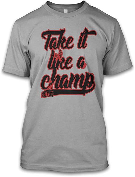 Net Shirts Negan Take It Like A Champ T Shirt Inspired By The Walking