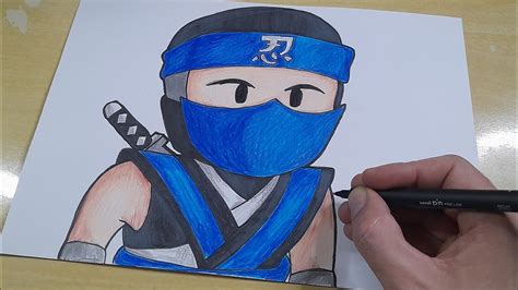 Como Desenhar Skin Ninja Kai De Stumble Guys Passo A Passo Youtube