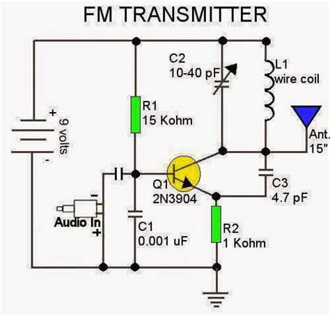 Circuit Of Fm Transmitter Eee Community
