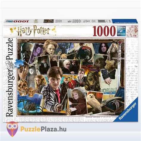 Be one of the millions to experience a whole new world of puzzling fun with ravensburger quality products. Harry Potter Puzzle 1000 db - Ravensburger | PuzzlePlaza ...