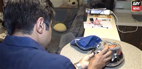 Student Develops Walk Eye Device To Help Visually Impaired People