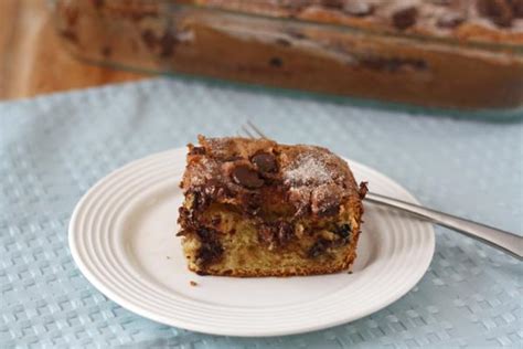 Chocolate Chip Sour Cream Coffee Cake Confessions Of A Picky Eater