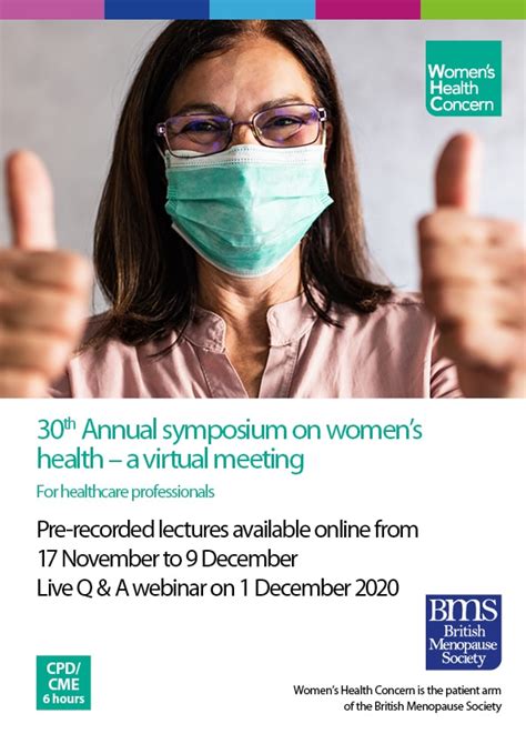 Whcs 30th Annual Symposium On Womens Health A Virtual Meeting