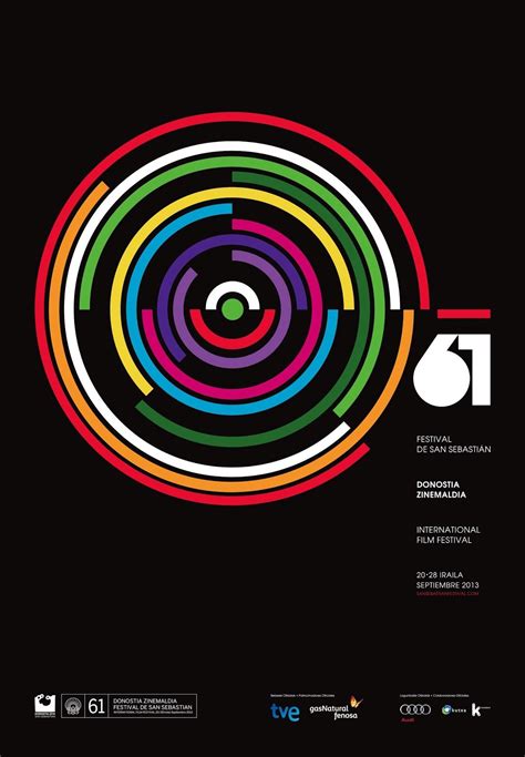 El Festival de San Sebastián ha presentado la imagen de su edición Film festival poster