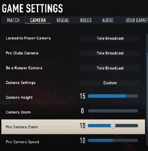 Fifa 23 Best Camera Settings Your Games Tracker