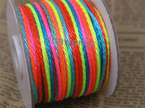Free Shipping 55yard Neonrainbow Color Of Size 20mm Chinese Braid