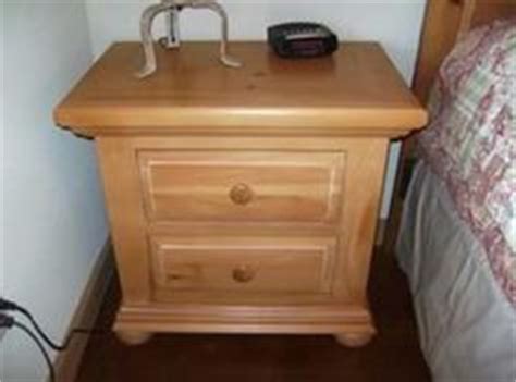 Broyhill fontana sofa table refinished with annie sloan chalk paint in old white with a stained top. Broyhill "Fontana" nightstand.....I want to buy 2 of these ...