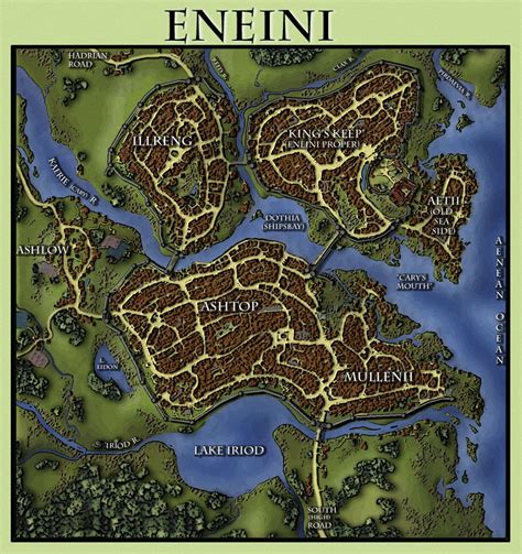 Fantasy City Map Fantasy World Map Minecraft Kingdom Planer