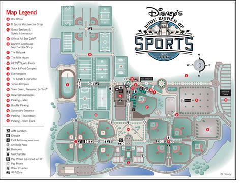 The nba is in talks with the resort about resuming play there. Disney's Wide World of Sports map (With images) | Disney ...