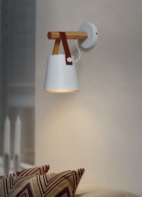 Add contemporary nordic features to any room in your house with these modern hanging wall lamps! Nordic Wooden Hanging Wall Lamp | Wooden wall lights, Wall lamp, Wooden lanterns