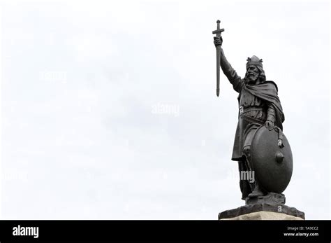 Alfred The Great Winchester Stock Photo Alamy