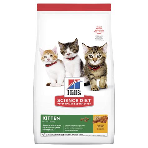 My cats have been eating science diet for over ten years and are very healthy and strong. Hills Science Diet Kitten Healthy Dry Cat Food