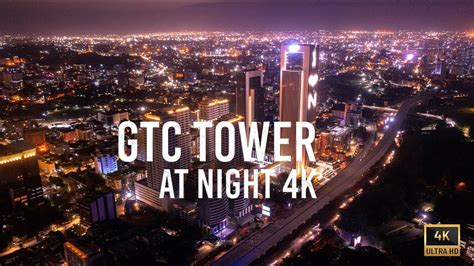 Amazing Gtc Nairobis Skyline Tower At Night 4k Youtube